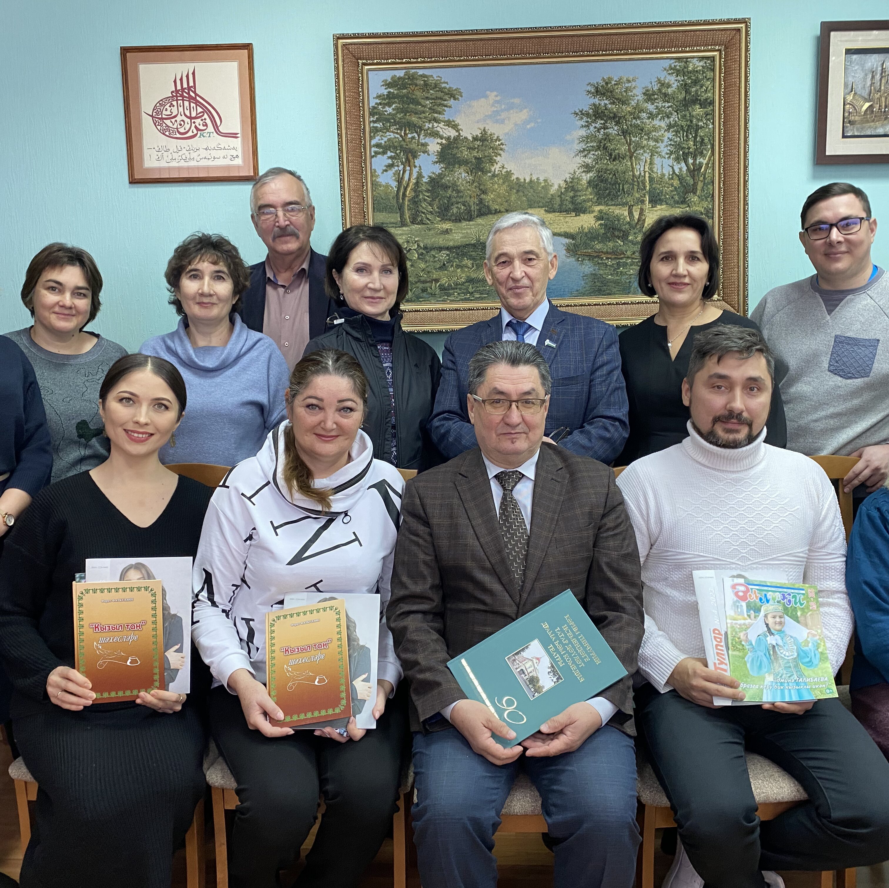 Артисты театра Тинчурина побывали в гостях редакции «Кызыл таң» 